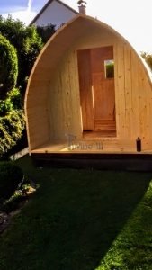 udendørs igloo sauna