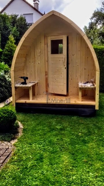 udendørs igloo sauna