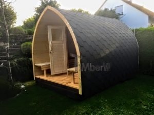 udendørs igloo sauna