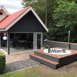 Vildmarksbad i Glasfiber Terrasse til indbygning